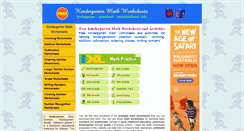 Desktop Screenshot of kindergartenmath.ekowisata.info